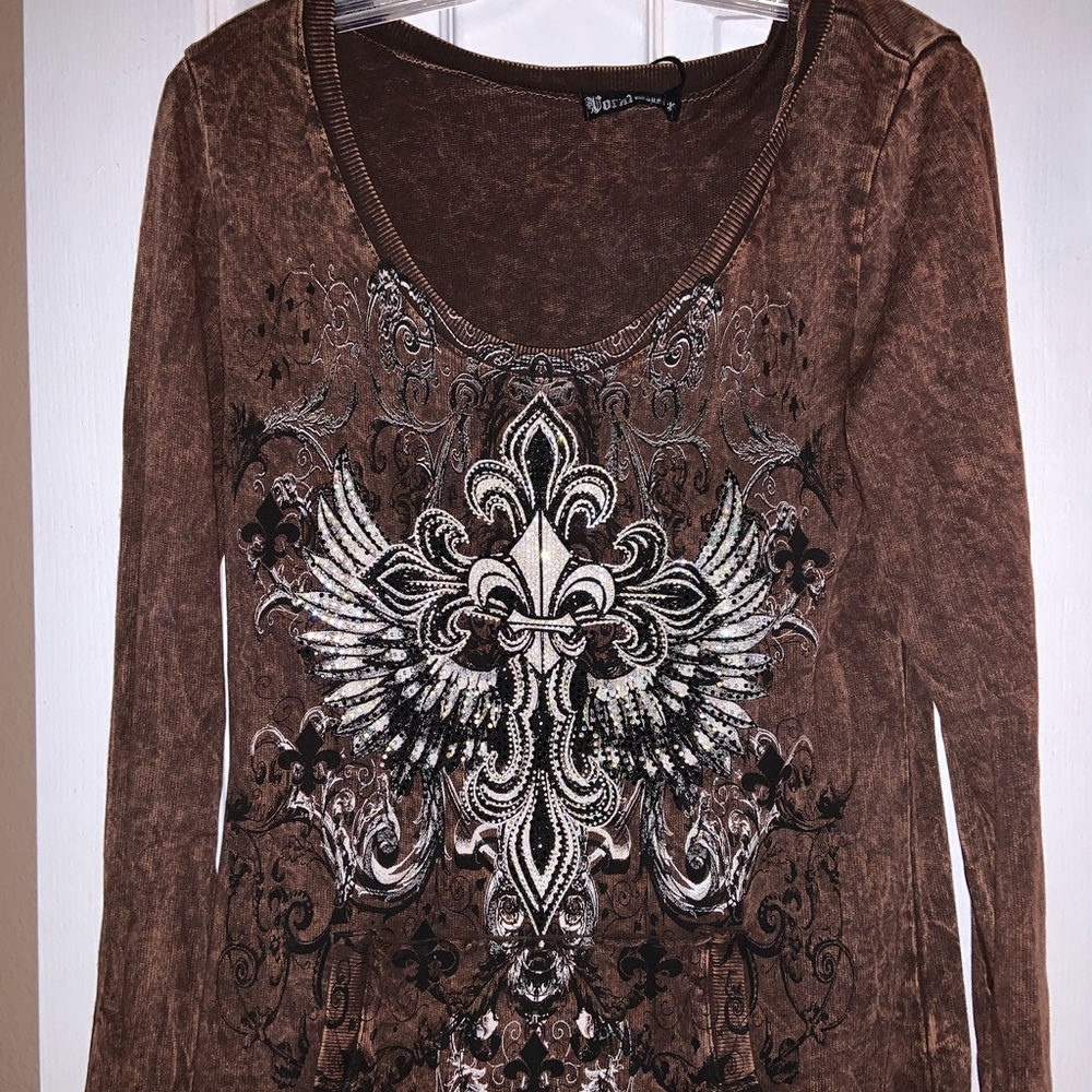Long sleeve boutique shirt